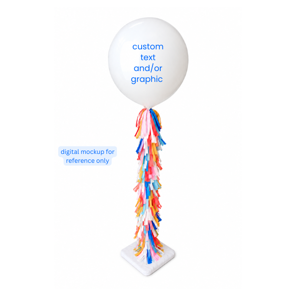 Custom Party Pop Balloon Tower