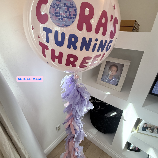 Custom Party Pop Balloon Tower