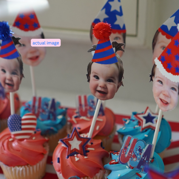 Custom Cupcake Toppers (set of 12)