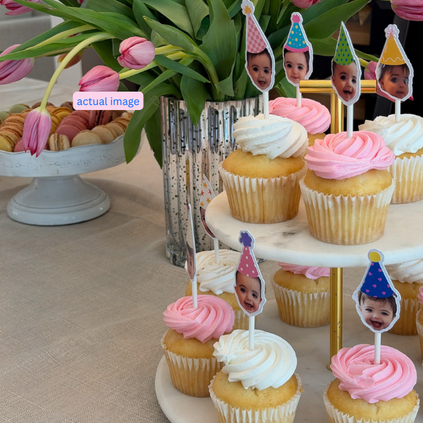 Custom Cupcake Toppers (set of 12)