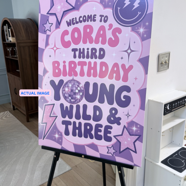 Custom Party Sign (24x36)