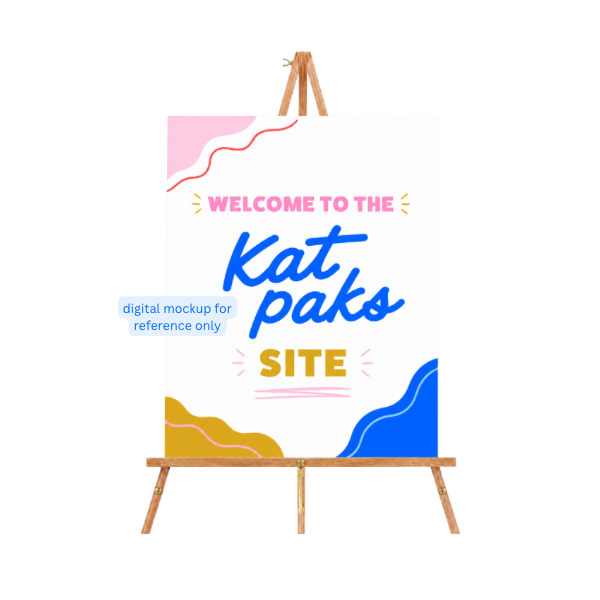 Custom Party Sign (24x36)