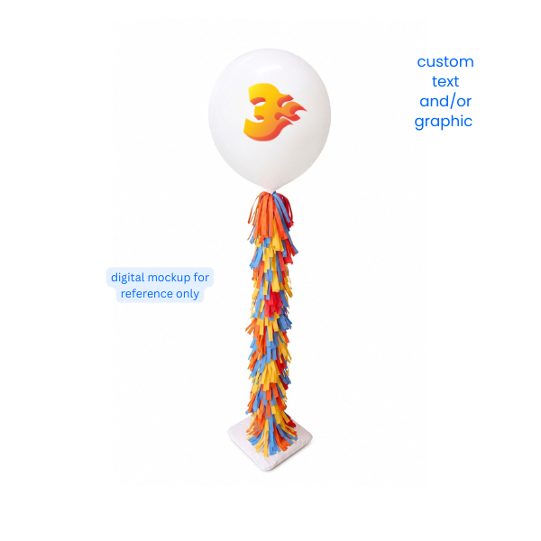 Kid Themed Balloon Tower