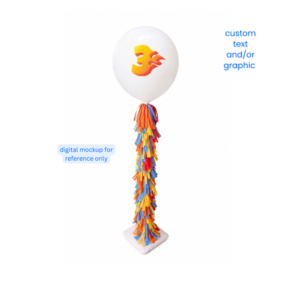 Kid Themed Balloon Tower