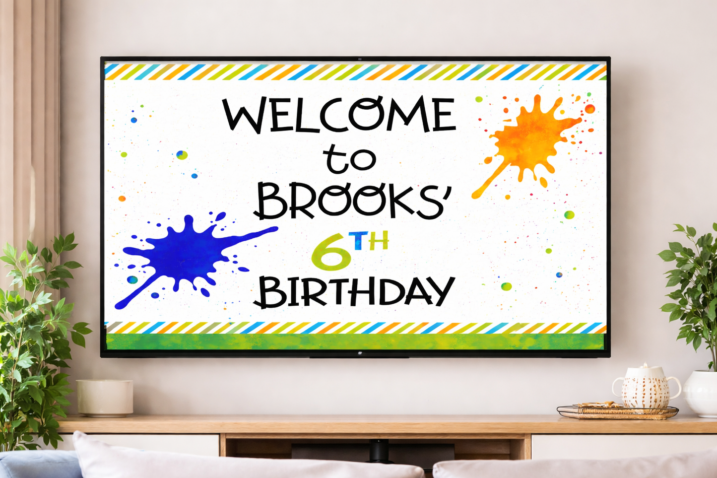 Electronic Party Sign