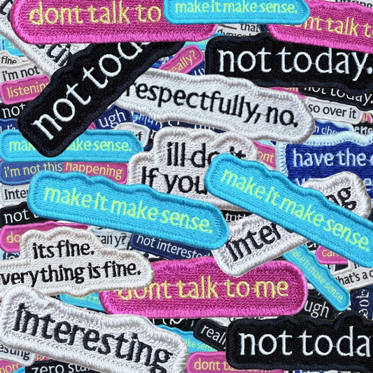 Say It Patches