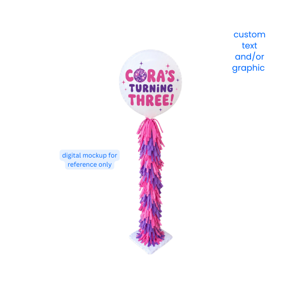 Kid Themed Balloon Tower