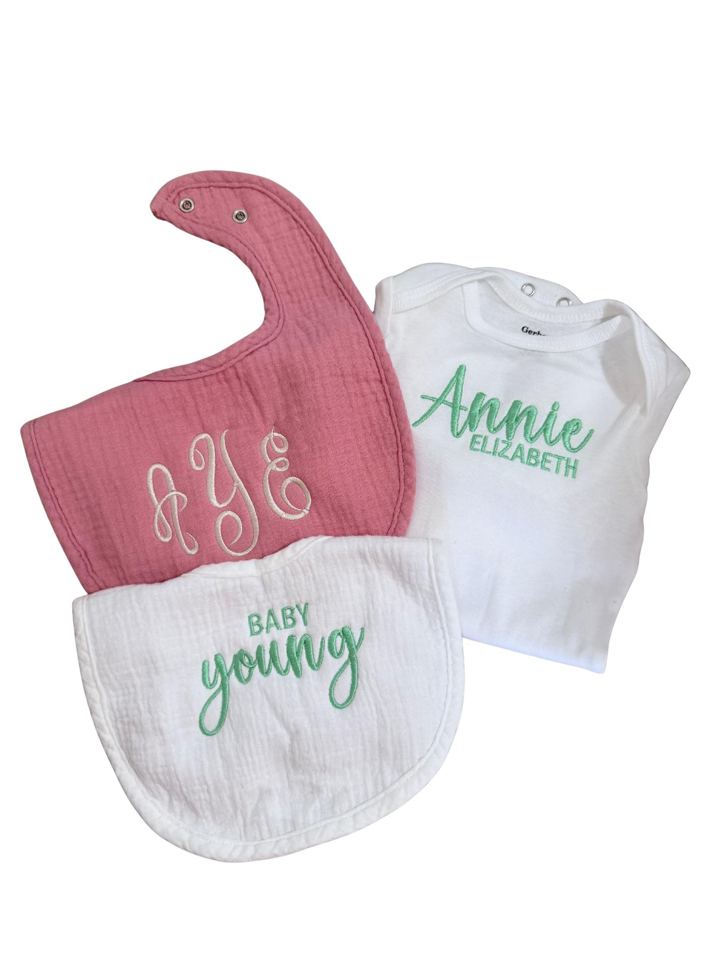 Embroidered Baby Onesie